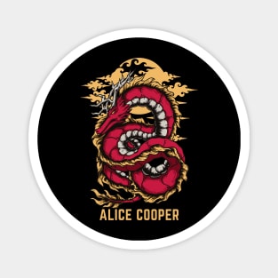 Flying Dragon Alice Cooper Magnet